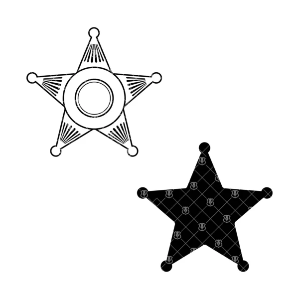 5 Point Blank Police Badge v5 - Image 3