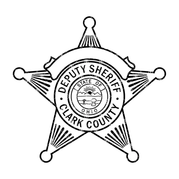 Clark County Ohio Deputy Sheriff Badge - Image 2