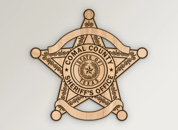 comal county texas sheriff's office badge svg vector911