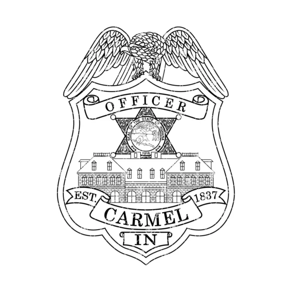 Carmel Indiana Police Officer Badge - Image 2