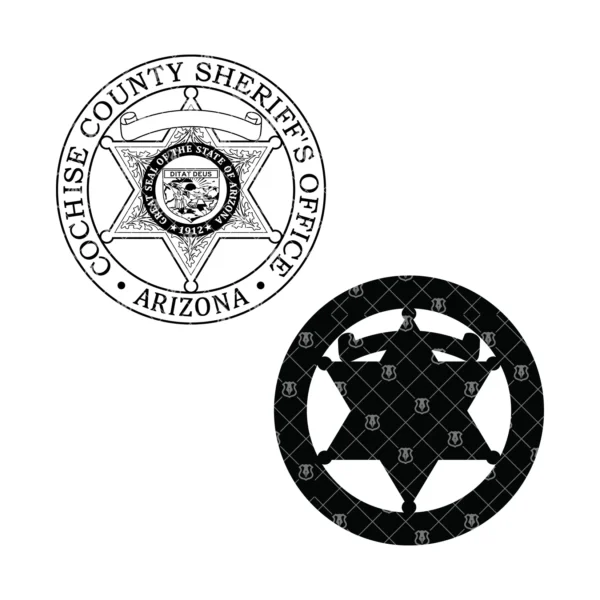 Cochise County Arizona Sheriff Badge - Image 3