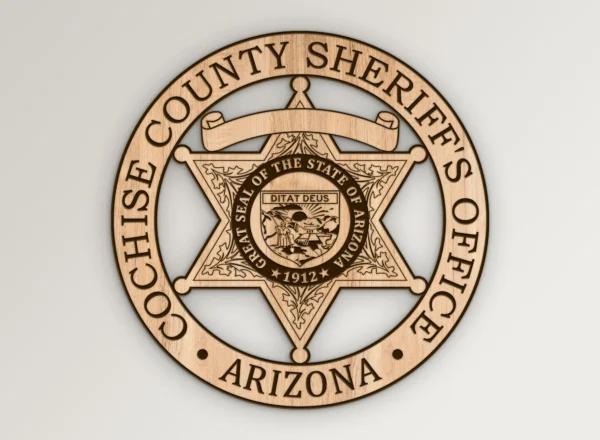 Cochise AZ Sheriffs Office Badge SVG Vector911