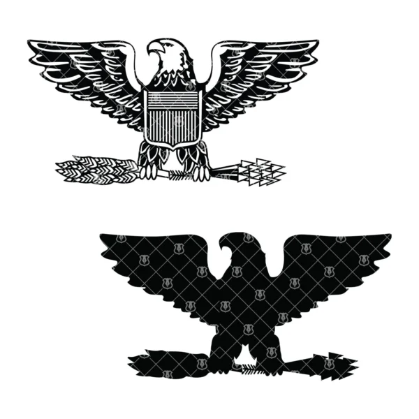 Colonel Eagle Insignia Air Force Marines Army - Image 3