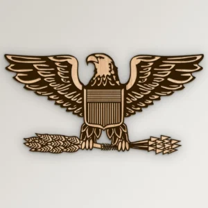 Colonel Eagle Rising SVG Vector911