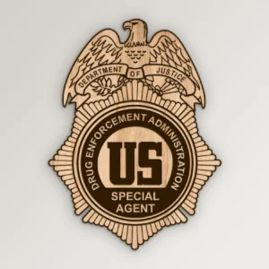 DEA Special Agent Badge SVG Vector911