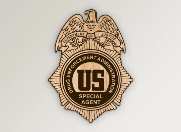 DEA Special Agent Drug Enforcement Badge SVG Vector Files | Vector911