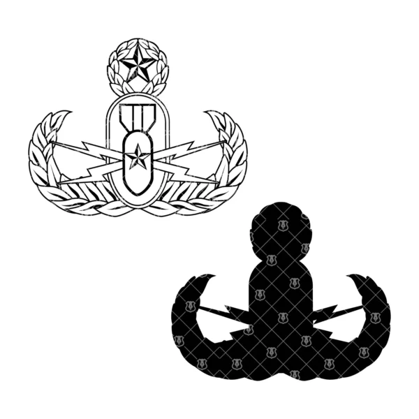 Navy EOD Master Badge - Image 3