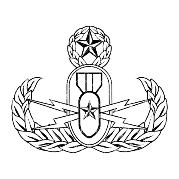 Navy EOD Master Badge - Image 2