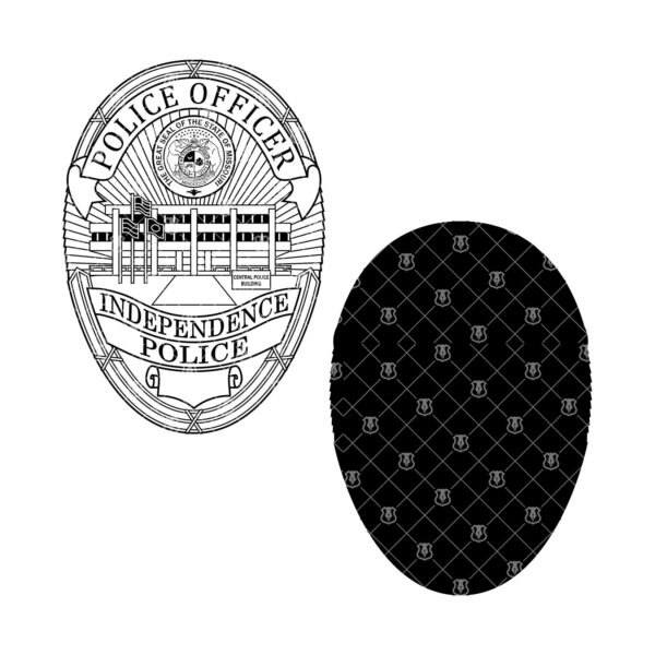 Independence Missouri Police Officer Badge - Image 3