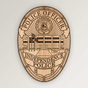 Independence Missouri Police Officer Badge SVG Vector911