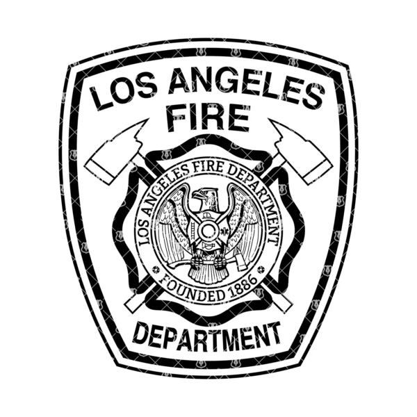 Los Angeles California Fire Department Patch - Image 2