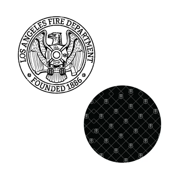 Los Angeles California Fire Department Seal - Image 3