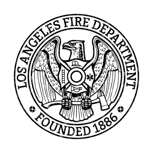 Los Angeles California Fire Department Seal - Image 2