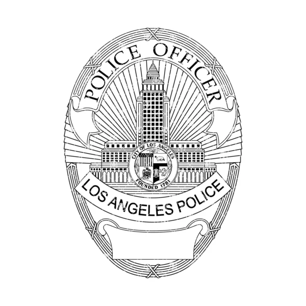 Los Angeles California LAPD Police Officer Badge - Image 2