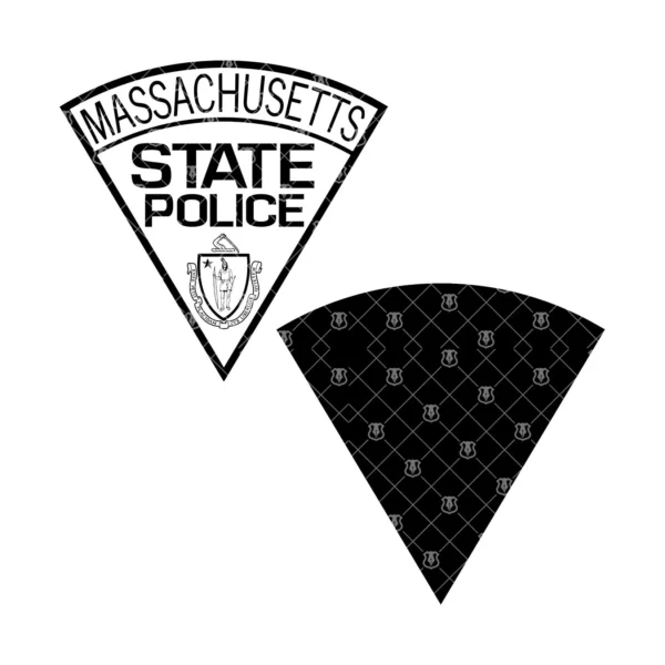 Massachusetts State Police Highway Patrol Trooper Patch - Image 3