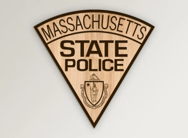 Massachusetts State Police Emblem SVG Vector911