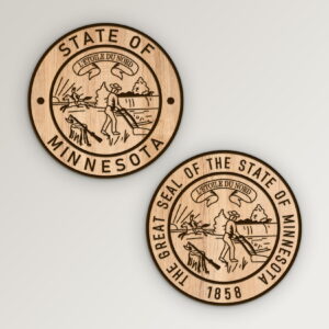 Vintage Minnesota Seals Bundle SVG Vector911