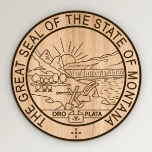 Montana State Seal SVG Vector911