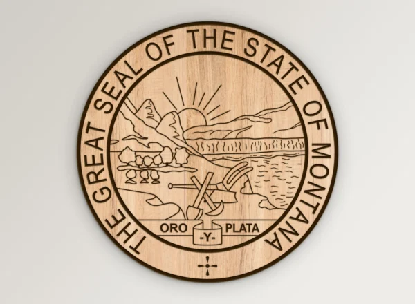 Montana State Seal SVG Vector911