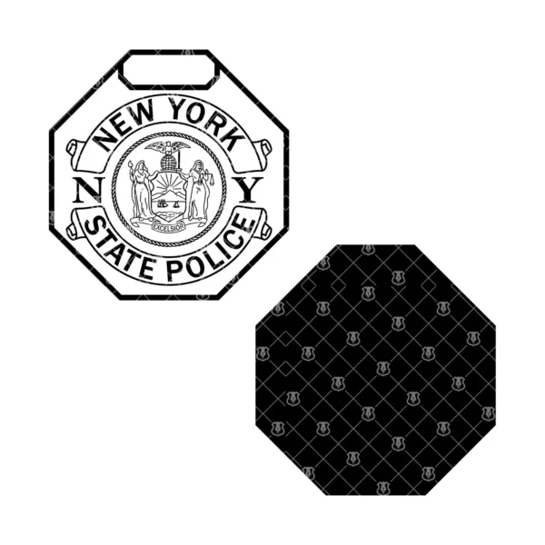 New York State Police Badge - Image 3