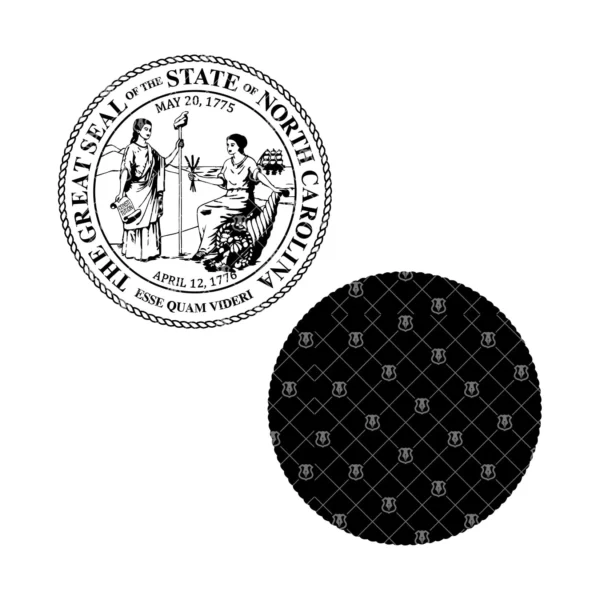 North Carolina Great Seal Standard Design - Image 3