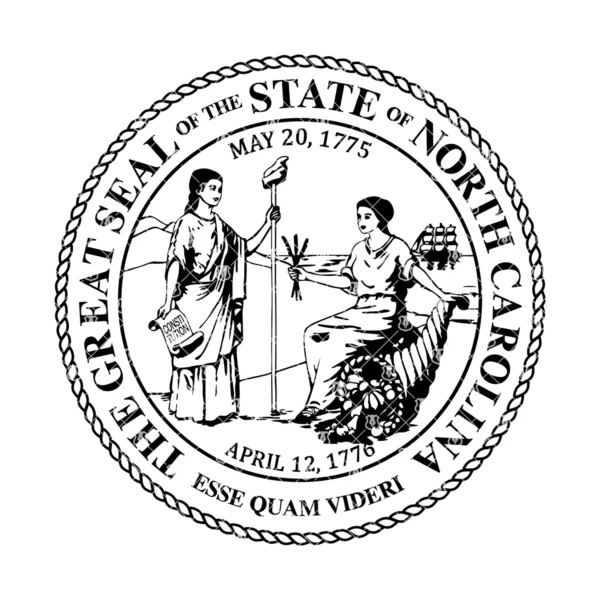 North Carolina Great Seal Standard Design - Image 2