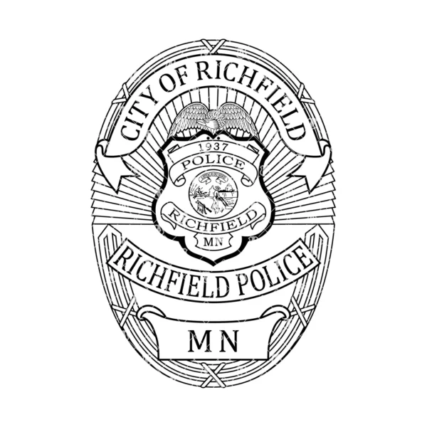 Richfield Minnesota Police Badge - Image 2