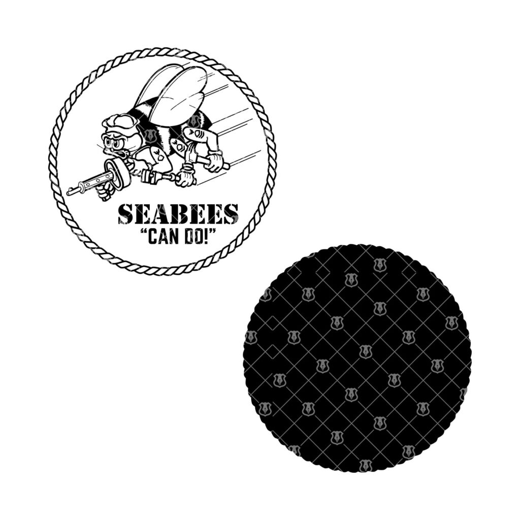 Seab Icon Navy Seabees Emblem SVG Vector Files | Vector911