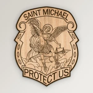 St Michael Protect Us SVG Vector911