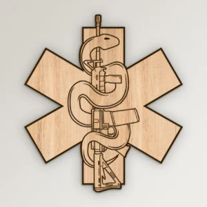 Tactical Medic Star of Life SVG Vector911