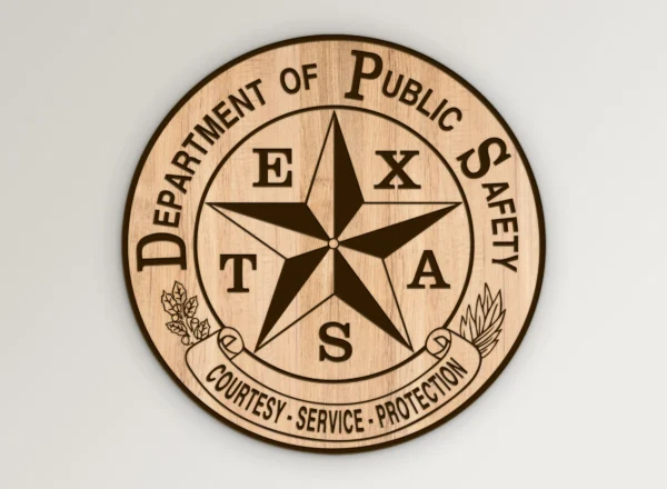 Texas DPS Seal SVG Vector911