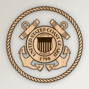 Coast Guard Seal with Ring SVG Vector911