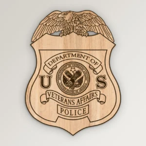 VA Police Badge SVG Vector911