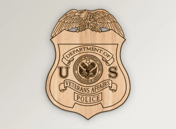 VA Police Badge SVG Vector911