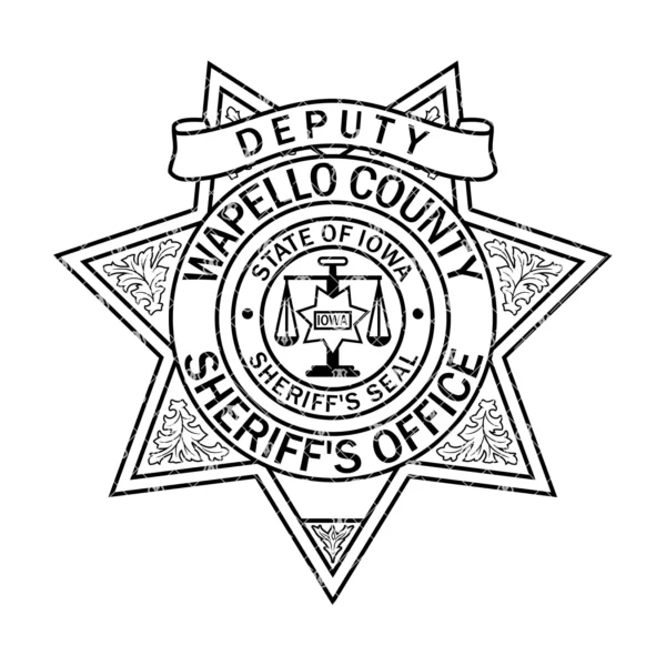 Wapello County Iowa Sheriff Deputy Badge - Image 2