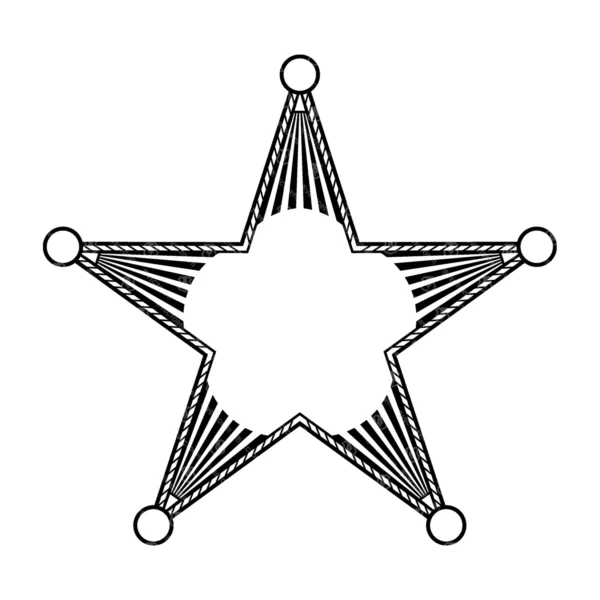 Blank 5 Point Star Badge v13 - Image 2