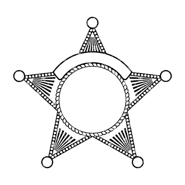 Blank Five Point Star Badge Design v8 - Image 2