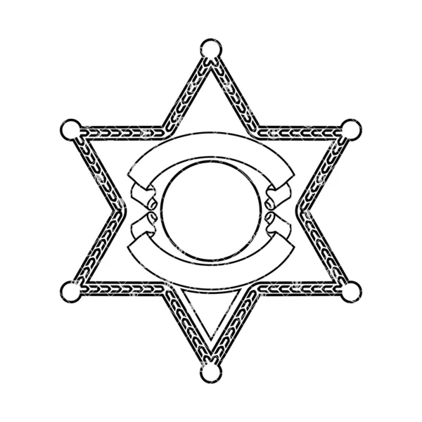 Blank Six Point Star Badge v3 - Image 2