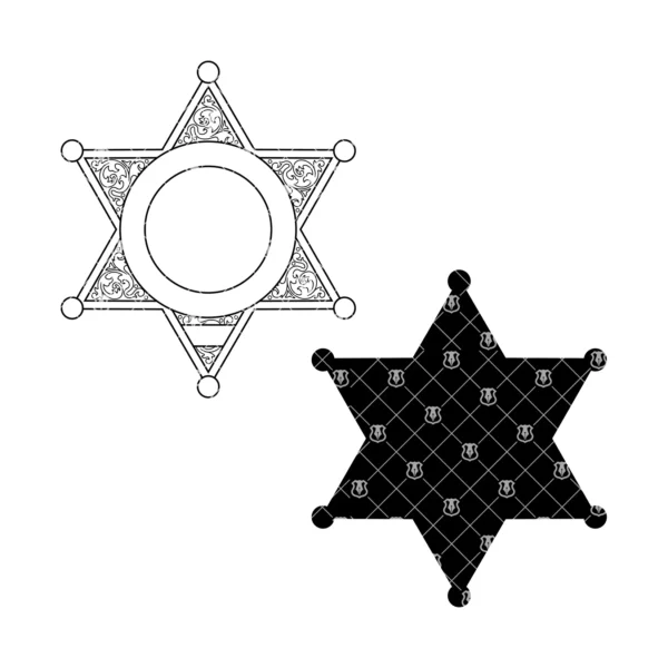 Blank Six Point Star Badge v4 - Image 3