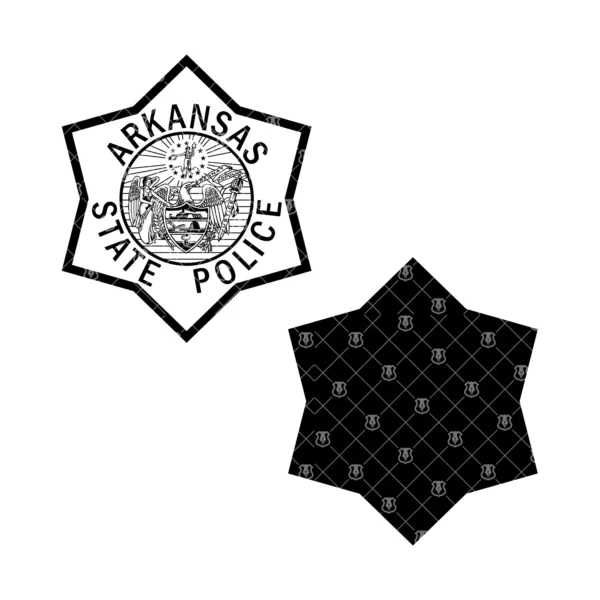 Arkansas State Police Patch - Image 3