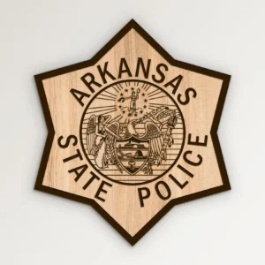 Arkansas State Police Patch Design SVG Vector911