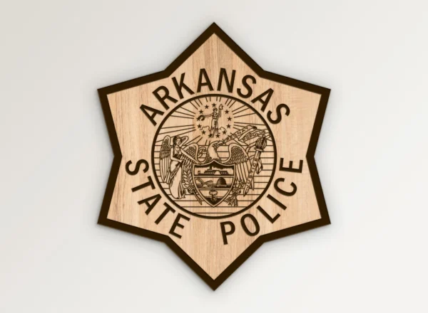 Arkansas State Police Patch Design SVG Vector911