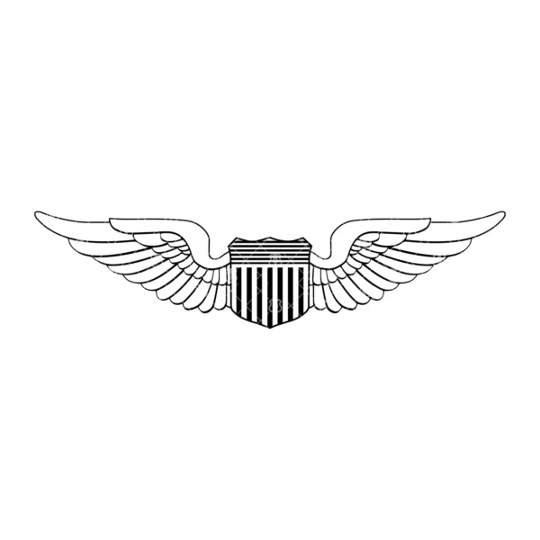 Air Force Pilot Wings Pin - Image 2