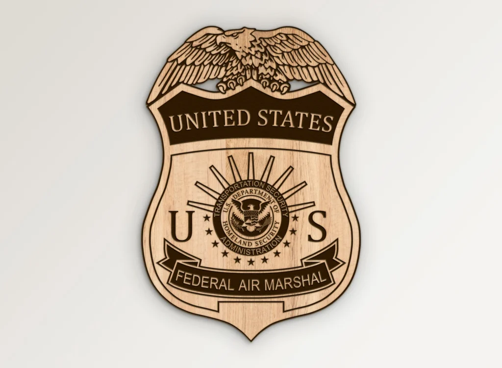 Federal Air Marshal Badge SVG Vector Files | Vector911
