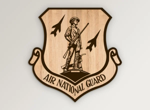 Air National Guard Emblem SVG Vector911