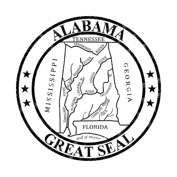 State Seal of Alabama Standard Design - Image 2