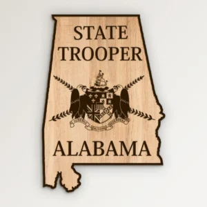 Alabama State Trooper Emblem SVG Vector911