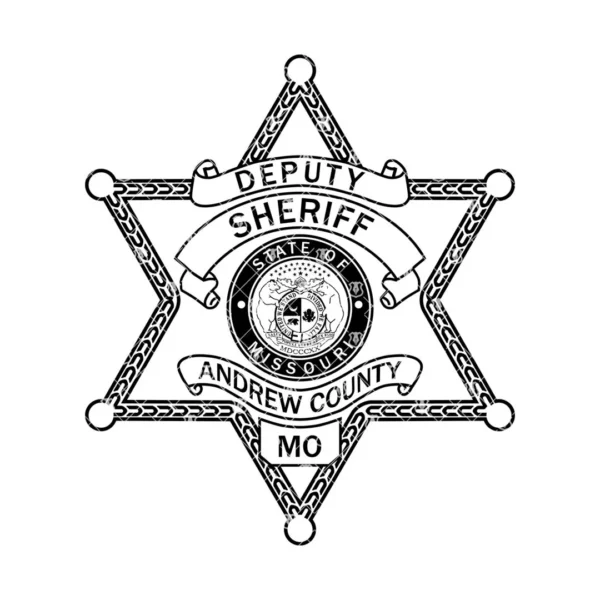 Andrew County Missouri Sheriff Deputy Badge - Image 2