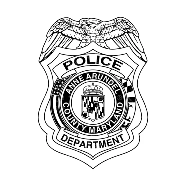 Anne Arundel Maryland Police Badge - Image 2