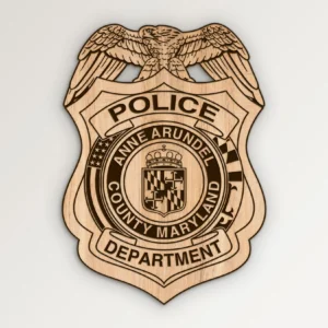 Anne Arundel Maryland Police Badge SVG Vector911